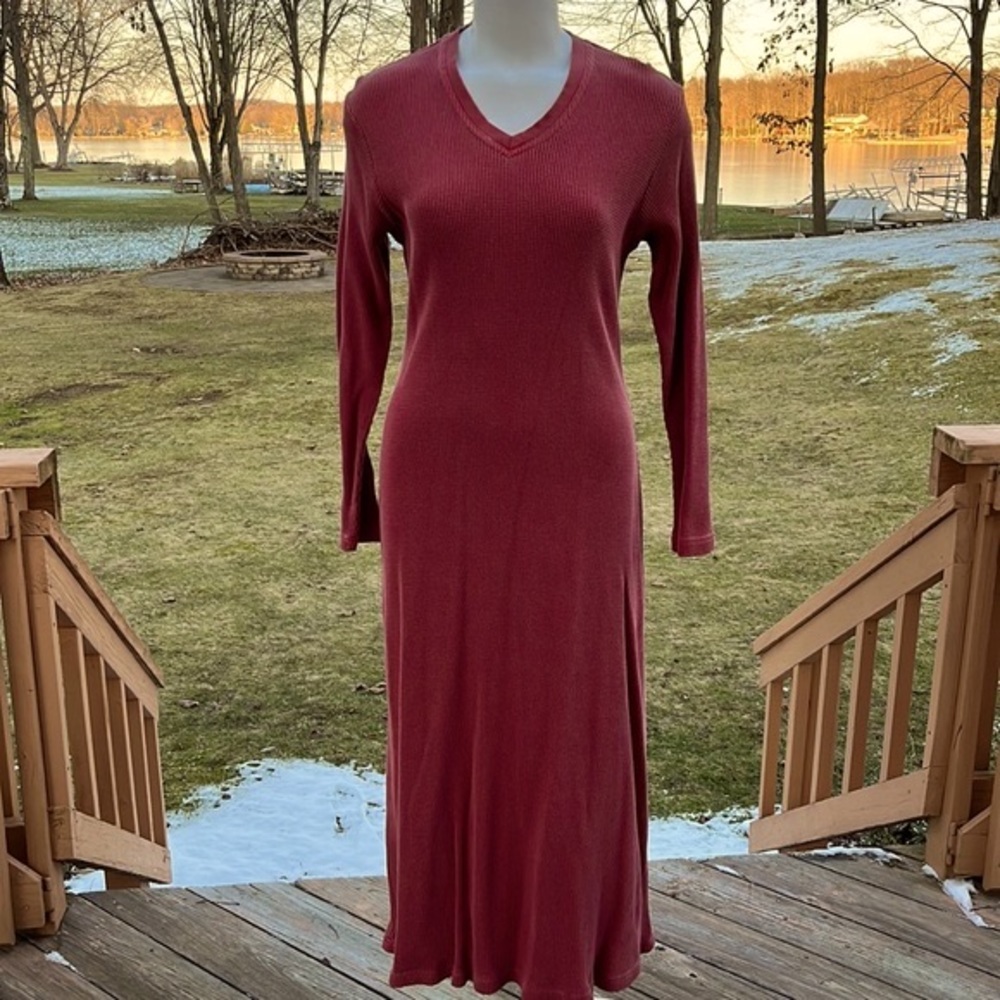 Basix bodycon cotton stretchy dress M